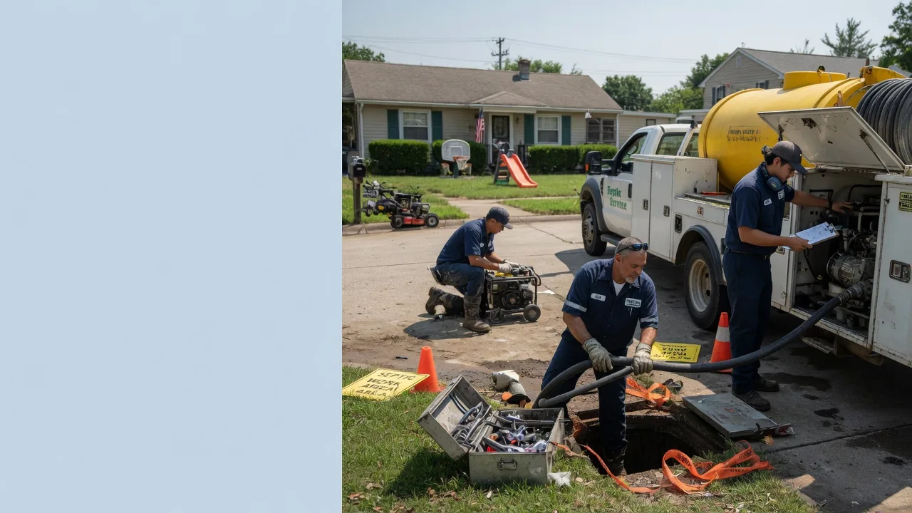 Septic Tank Pumping in Newark, NJ near me